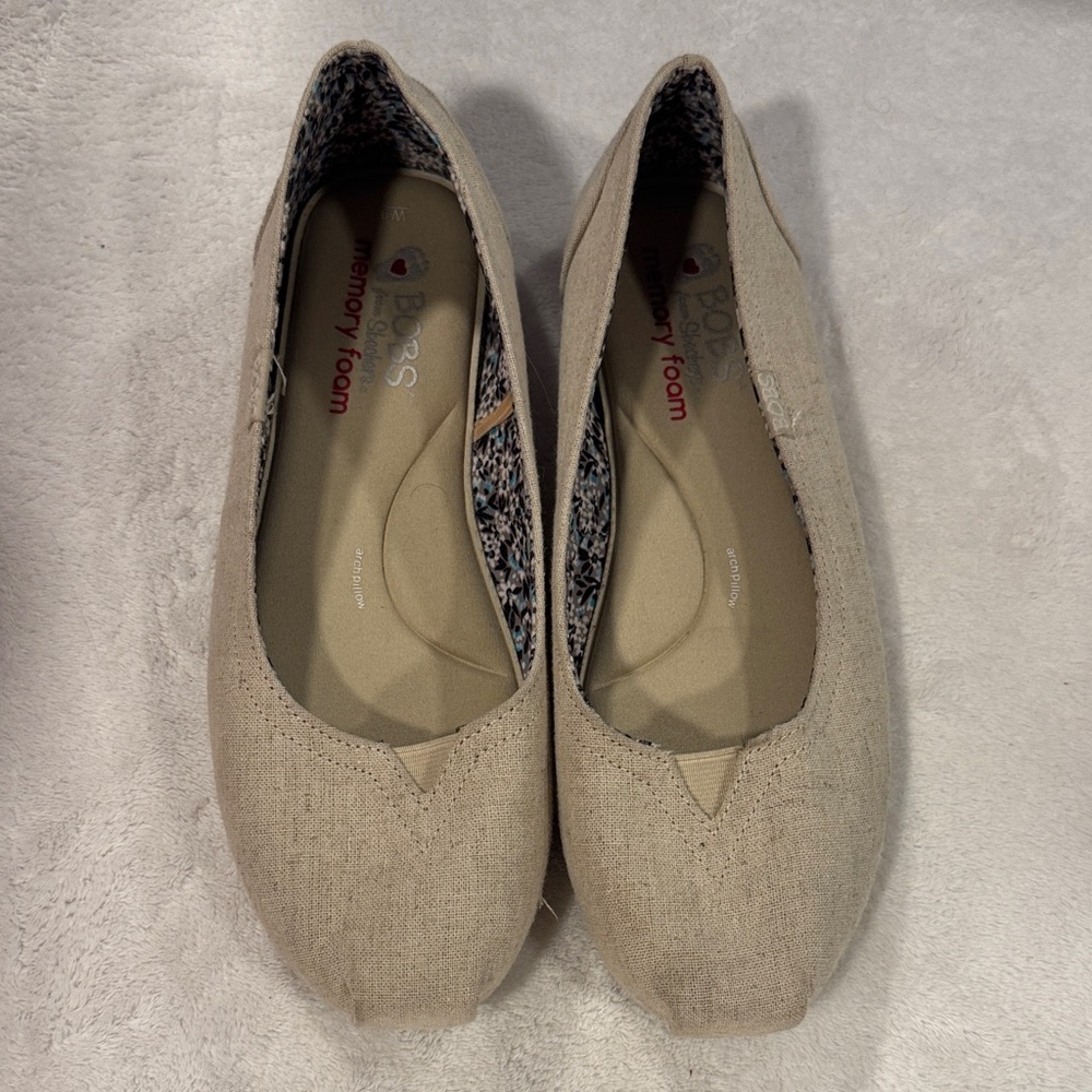 BOBS from Skechers Tan Women's Flats